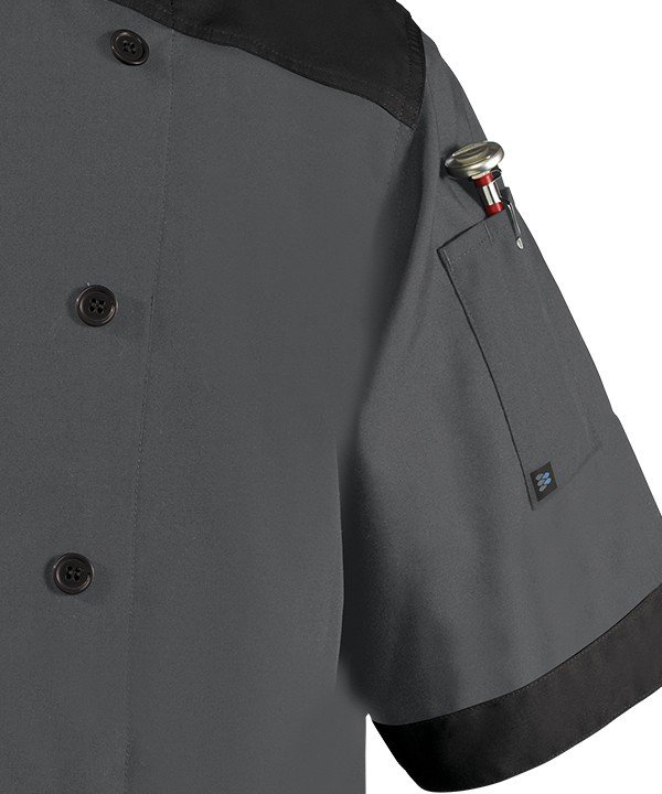 CookCool® Top Trim Chef Coat #508-SS - Image 5