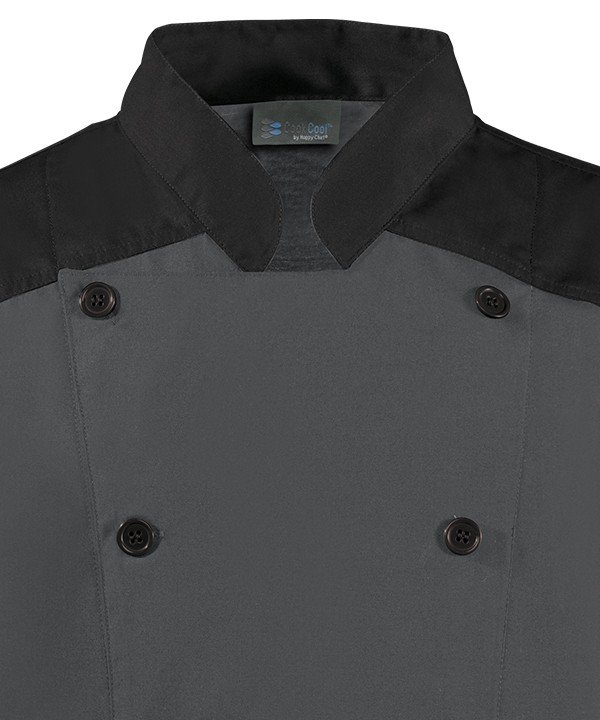 CookCool® Top Trim Chef Coat #508-SS - Image 4