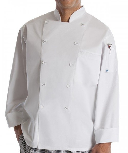 CookCool® Cotton Executive Chef Coat #105-LS - Image 2