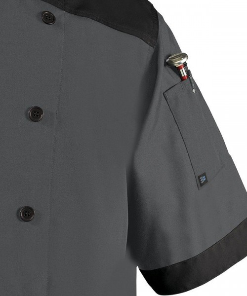 CookCool® Top Trim Chef Coat #508-SS - Image 5