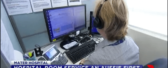 Hospital Room Service an Aussie First