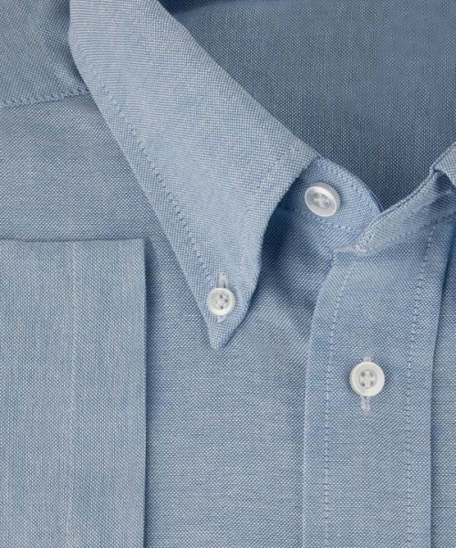 Men's Short Sleeve Oxford Shirt #N501 - Image 3
