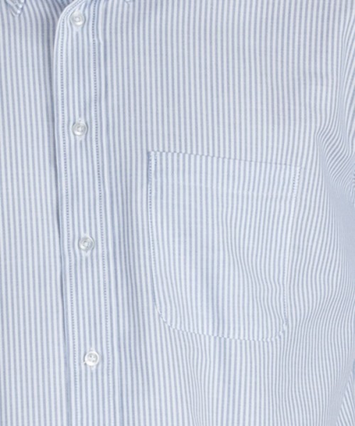 Men's Long Sleeve Oxford Shirts #N505 - Image 3