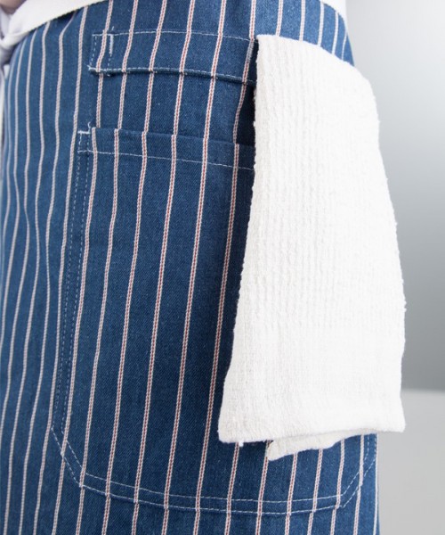 Adjustable Neck Bib Apron #4398 - Image 3