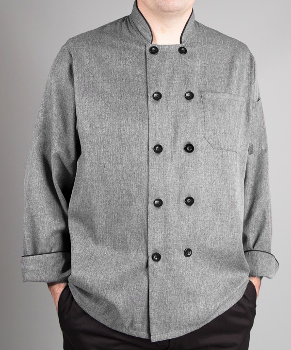 Contrast Piping Chef Coat #404 - Image 4